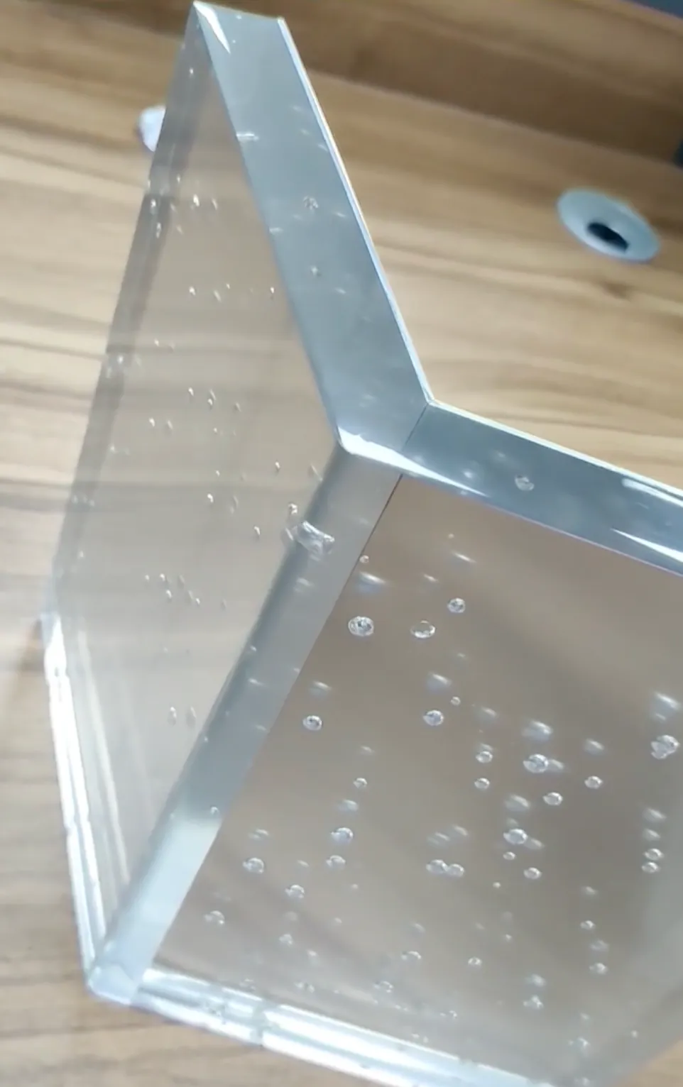 Custom Textured Acrylic Fabrication - Retail Case Study