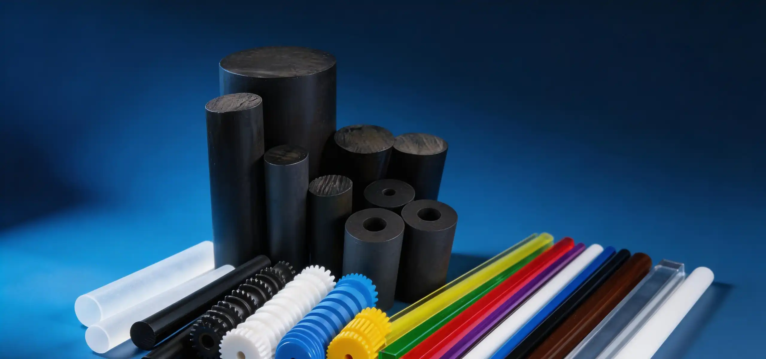 High-quality plastic rods - acrylic, nylon, PTFE custom cut to size | PlasioTech