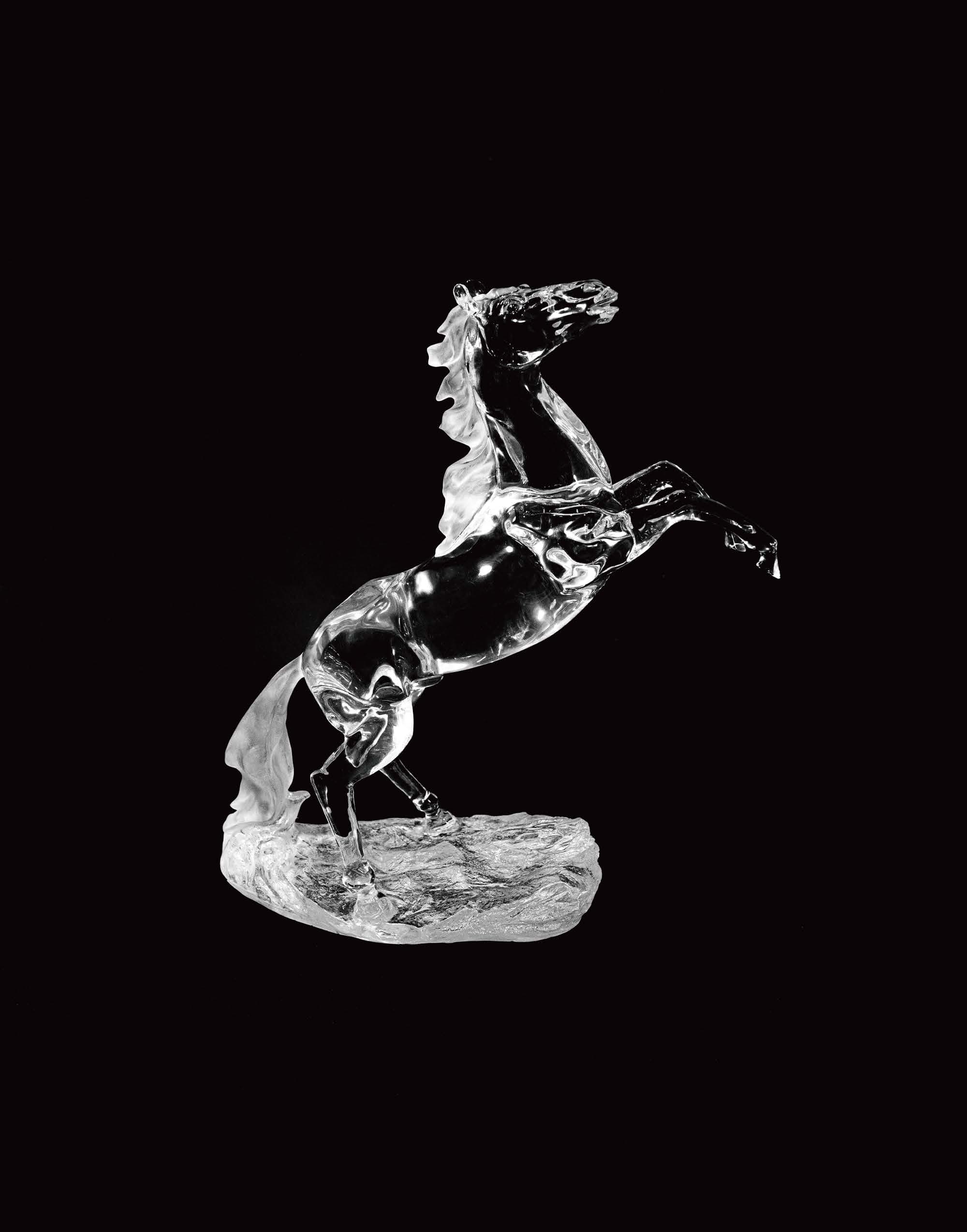 Clear Shadow Horse Ornament - Where Light Becomes Freedom