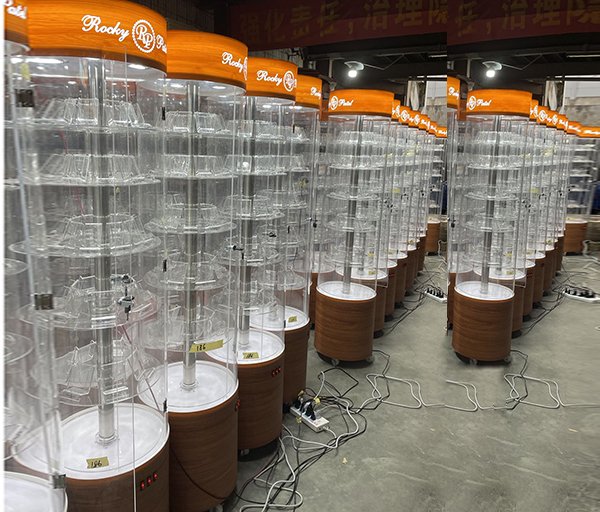 POS display manufacturing process